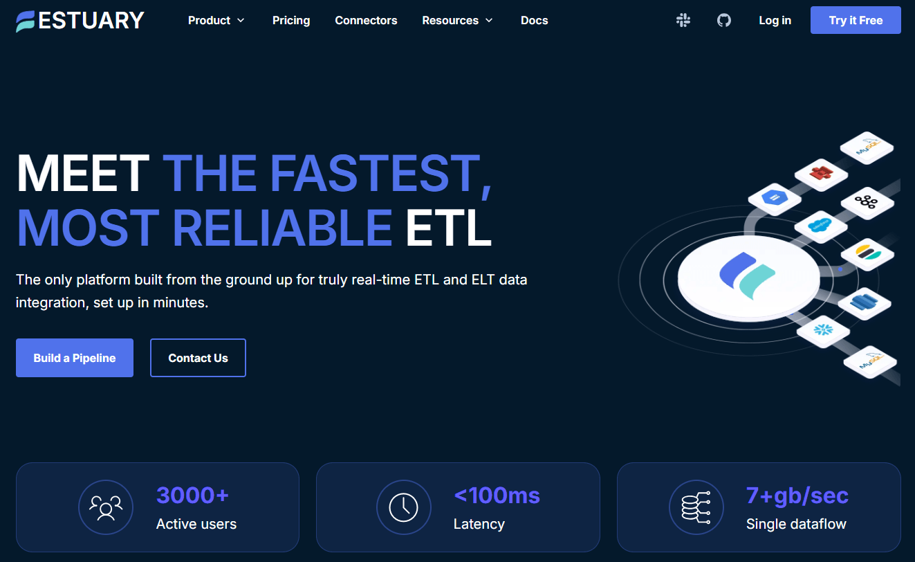 Estuary - Real-time ETL Tool