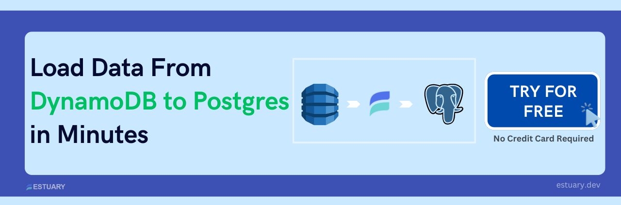 DynamoDB to Postgres