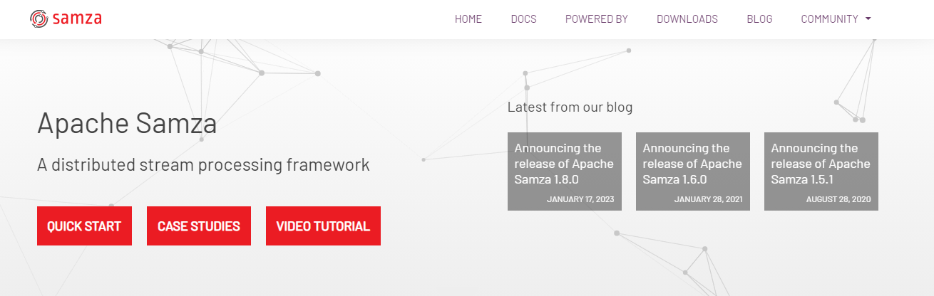 Stream Processing Framework - Apache Samza