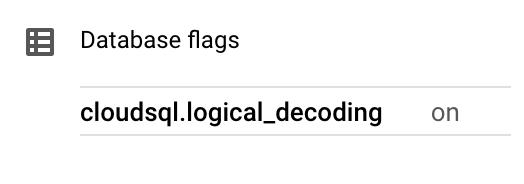 Cloudsql.logical_decoding